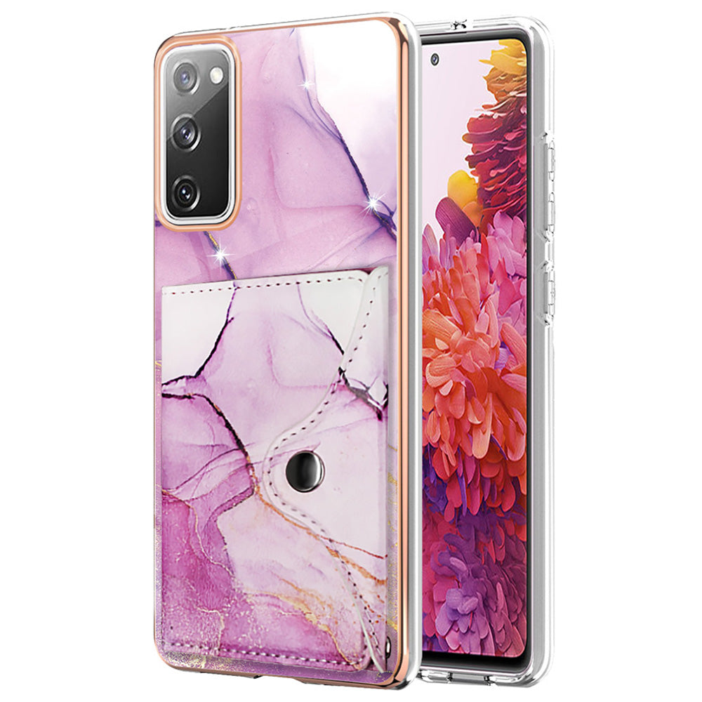 YB Leather Coating Series-9 for Samsung Galaxy S20 FE / S20 FE 5G / S20 FE 2022 / S20 Lite IMD Leather+TPU Phone Cover YB Leather Coating Series-9 for Samsung Galaxy S20 FE / S20 FE 5G / S20 FE 2022 / S20 Lite IMD Leather+TPU Phone Cover
